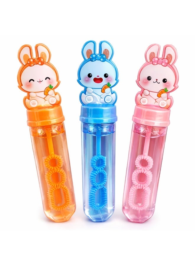 3-Pack Touchable & Catchable Rabbit Bubble Wands – Magical Non-Popping Bubble Sticks for Kids – Perfect Interactive Party Favors, Goodie Bag Fillers & Birthday Gifts - Image 3